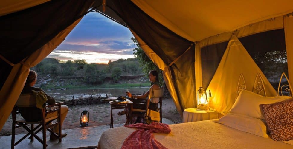 a luxury Masai Mara mobile Safari Camp