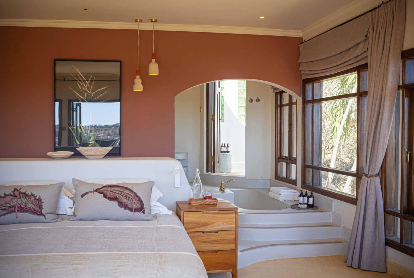 accommodation in luxury villas