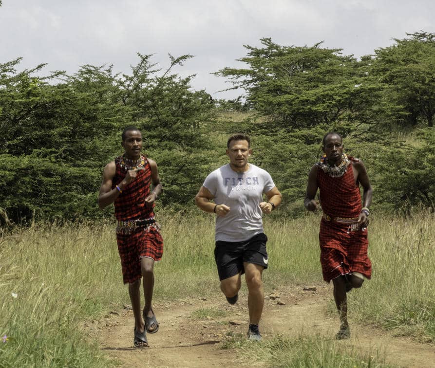 running with the Maasai